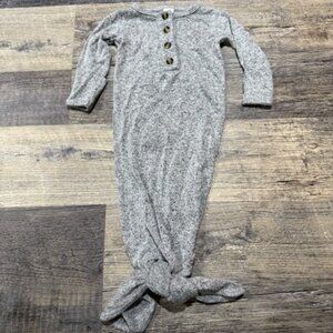 Lou Lou Company Newborn Knotted Gown